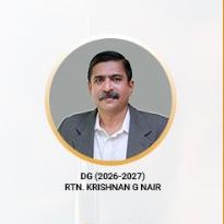 Rtn. Krishnan G Nair, District Governor 2026-2027, Rotary District 3211